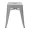 Flash Furniture 4  Inch Silver Metal Stool, PK4 ET-BT3503-18-SIL-GG - alternate 9